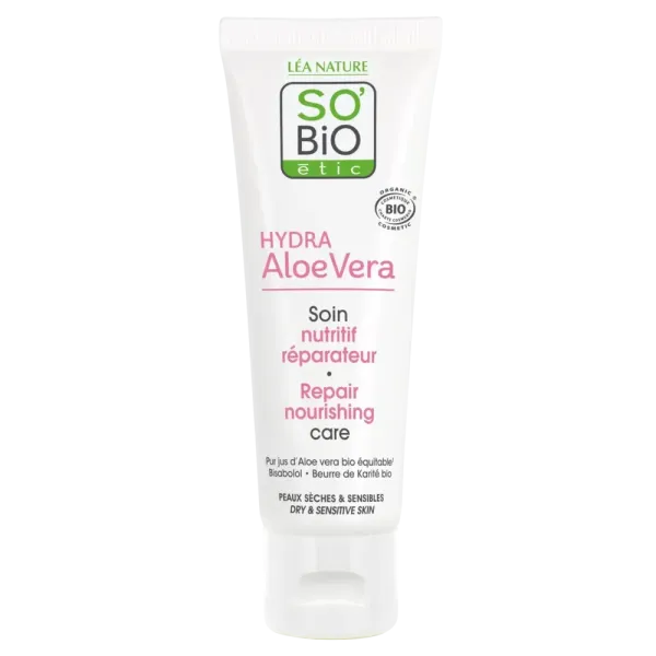 SO BIO HYDRA ALOE VERA SOIN NUTRITIF REPARATEUR 50ML
