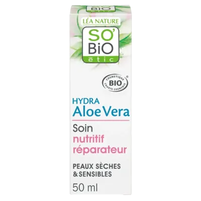 SO BIO HYDRA ALOE VERA SOIN NUTRITIF REPARATEUR 50ML