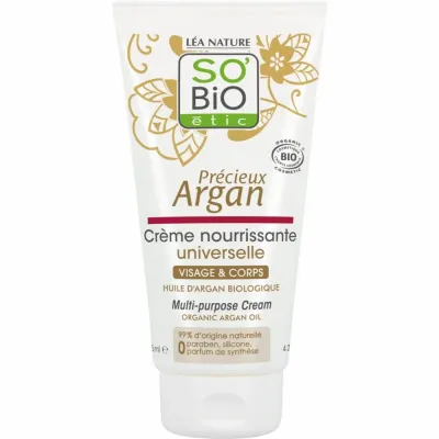 SO BiO PRECIEUX ARGAN CREME NOURRISSANTE UNIVERSELLE 125ML
