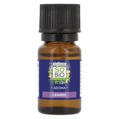 SO BIO AROMA HUILE ESSENTIELLE LAVANDE BIO 10ML SO BIO AROMA HUILE ESSENTIELLE LAVANDE BIO 10ML