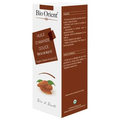 BIO ORIENT HUILE AMANDE DOUCE 90ML (زيت اللوز الحلو)