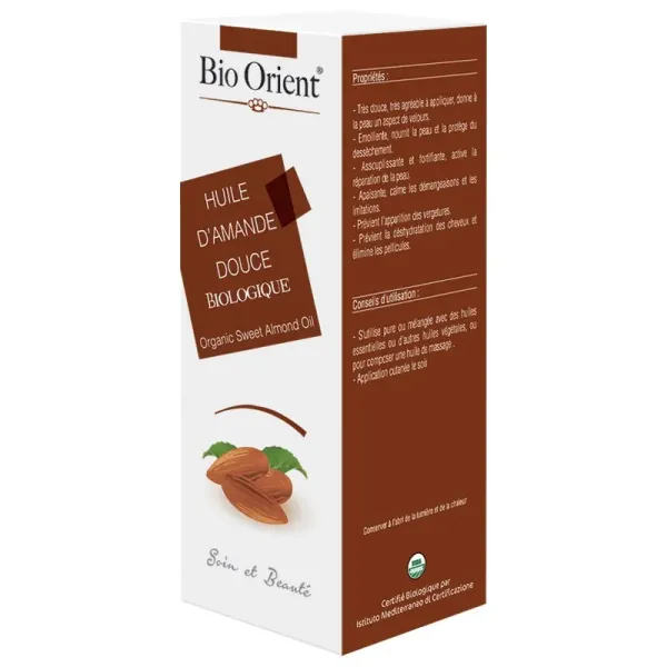 BIO ORIENT HUILE AMANDE DOUCE 90ML (زيت اللوز الحلو)