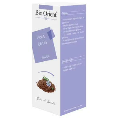 BIO ORIENT HUILE DE LIN 90ML (زيت بذر الكتان)