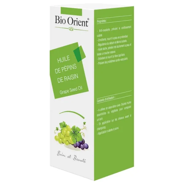 BIO ORIENT HUILE DE PEPIN DE RAISIN 90ML
