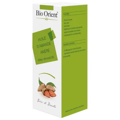 BIO ORIENT HUILE D'AMANDE AMERE 10ML (زيت اللوز المر)