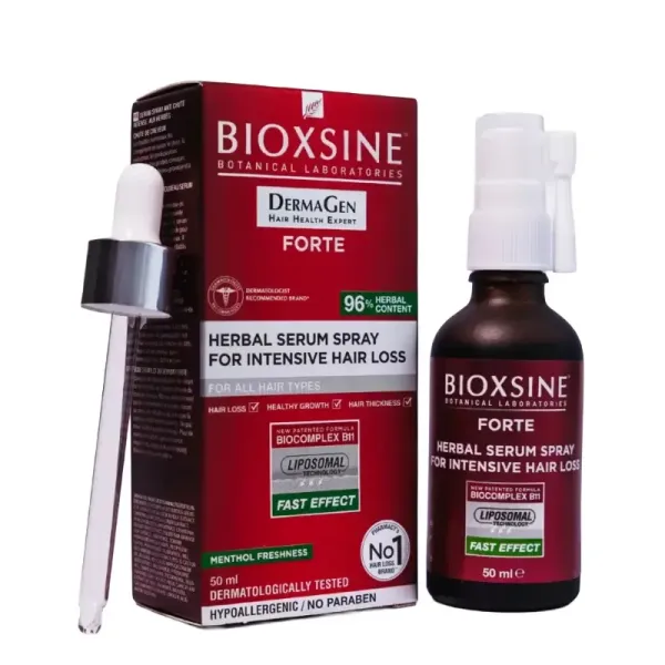 BIOXSINE FORTE SERUM SPRAY ANTI CHUTE INTENSE AUX HERBES 50ML
