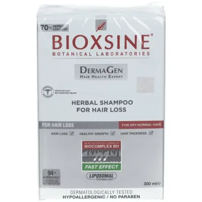 BIOXCIN SHAMPOOING CHEVEUX SECS NORMAUX 300ML BIOXCIN SHAMPOOING CHEVEUX SECS NORMAUX 300ML