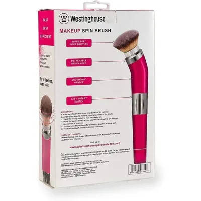 WESTINGHOUSE BROSSE MAQUILLANTE AVEC 2 TETES DE BROSSE A PILE WESTINGHOUSE BROSSE MAQUILLANTE AVEC 2 TETES DE BROSSE A PILE