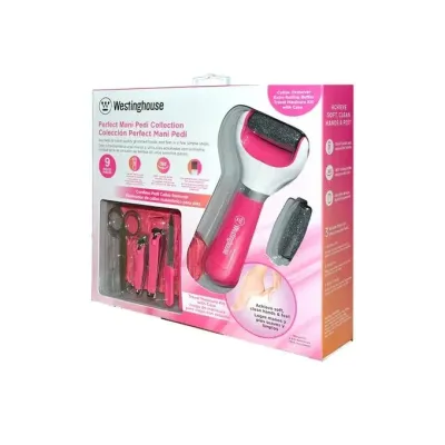 WESTINGHOUSE SET 9P RAPE ELECTRIQUE RECHARGEABLE ET TROUSSE MANUCURE PEDICURE WESTINGHOUSE SET 9P RAPE ELECTRIQUE RECHARGEABLE ET TROUSSE MANUCURE PEDICURE