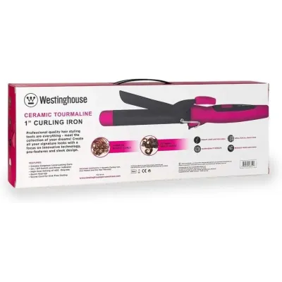 WESTINGHOUSE FER A BOUCLER PLAQUES EN CERAMIQUE TOURMALINE