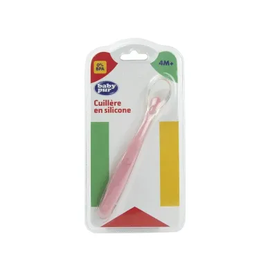 BABY PUR CUILLERE EN SILICONE 4M+ BABY PUR CUILLERE EN SILICONE 4M+