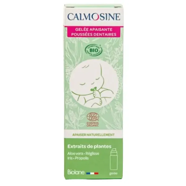 BIOLANE CALMOSINE GELEE APAISANTE POUSSEES DENTAIRES BIO 15ML