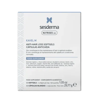 SESDERMA KAVEL M 60 CAPSULES
