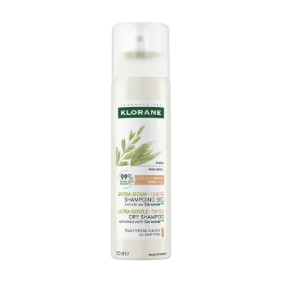 KLORANE SHAMPOOING SEC TEINTE AU LAIT D'AVOINE SPRAY 150ML