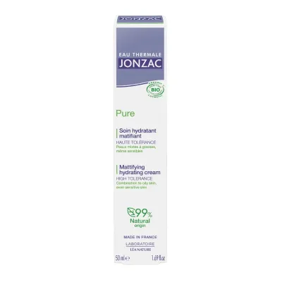 JONZAC PURE SOIN HYDRATANT MATIFIANT 50ML