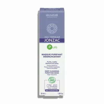 JONZAC PURE MASQUE PURIFIANT DESINCRUSTANT 50ML