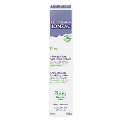 JONZAC PURE SOIN PURIFIANT ANTI-IMPERFECTIONS 50ML JONZAC PURE SOIN PURIFIANT ANTI-IMPERFECTIONS 50ML