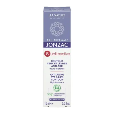 JONZAC SUBLIMACTIVE CONTOUR YEUX ET LEVRES ANTI-AGE 15ML JONZAC SUBLIMACTIVE CONTOUR YEUX ET LEVRES ANTI-AGE 15ML