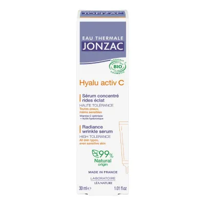 JONZAC HYALU ACTIV C SERUM CONCENTRE RIDES ECLAT 30ML JONZAC HYALU ACTIV C SERUM CONCENTRE RIDES ECLAT 30ML