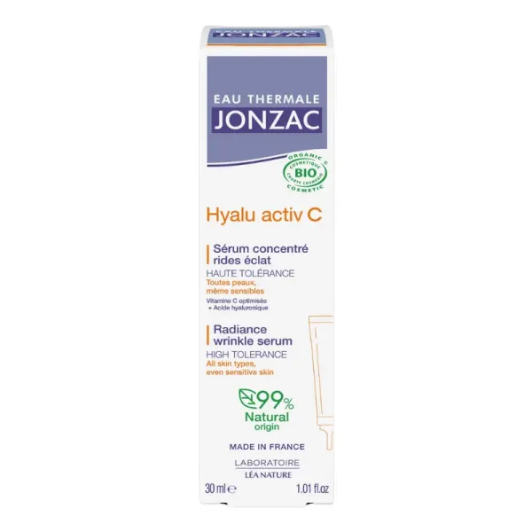 JONZAC HYALU ACTIV C SERUM CONCENTRE RIDES ECLAT 30ML