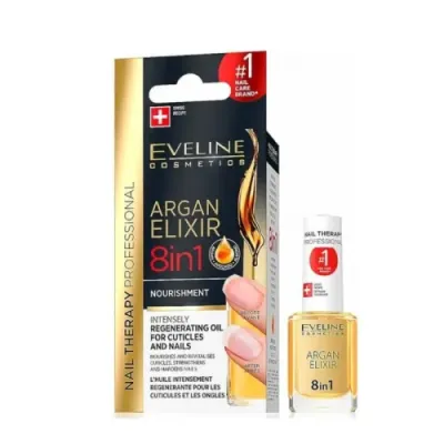 EVELINE COSMETICS ARGAIN ELIXIR 8IN1 HUILE INTENSEMENT 12ML EVELINE COSMETICS ARGAIN ELIXIR 8IN1 HUILE INTENSEMENT 12ML