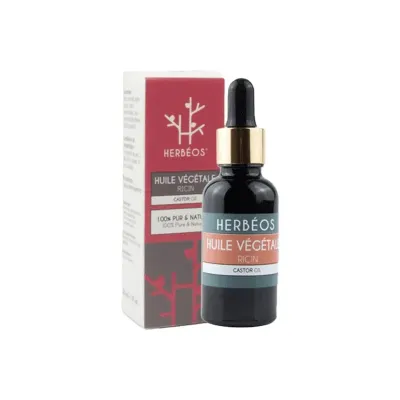 HERBEOS HUILE VEGETALE RICIN 30ML