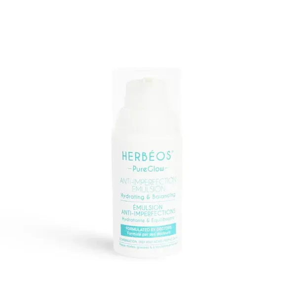 HERBEOS PURE GLOW EMULISION HYDRATANTE ANTI IMPERFECTIONS 40ML