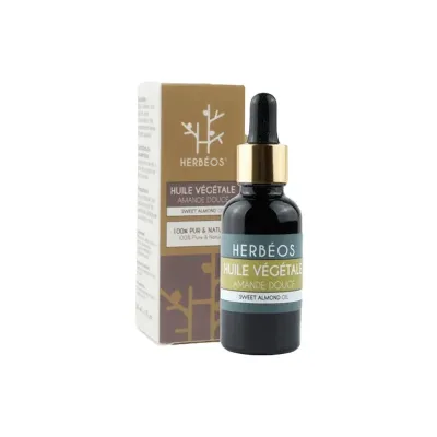 HERBEOS HUILE VEGETALE AMANDE DOUCE 30ML