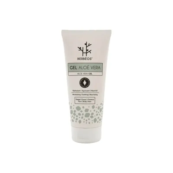 HERBEOS GEL ALOE VERA A L'HUILE DE PEPINS DE FIGUE DE BARBARIE ET AU COLLAGENE MARIN 200ML