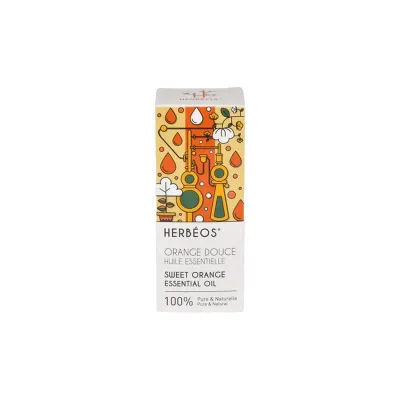 HERBEOS HUILE ESSENTIELLE ORANGE DOUCE 5ML HERBEOS HUILE ESSENTIELLE ORANGE DOUCE 5ML