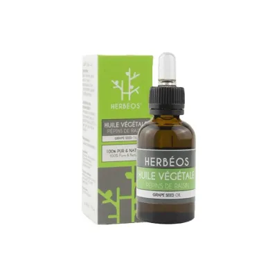 HERBEOS HUILE VEGETALE PEPINS DE RAISIN 30ML