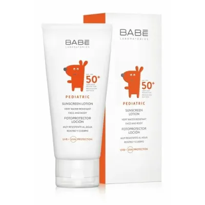 BABE PEDIATRIC CREME SOLAIRE LOTION SPF50+ 100ML