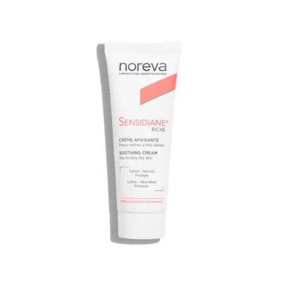 NOREVA SENSIDIANE RICHE CREME APAISANTE PEAUX SECHES 40ML