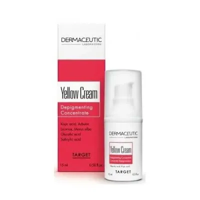 DERMACEUTIC YELLOW CREAM CONCENTRE DEPIGMENTANT 15ML
