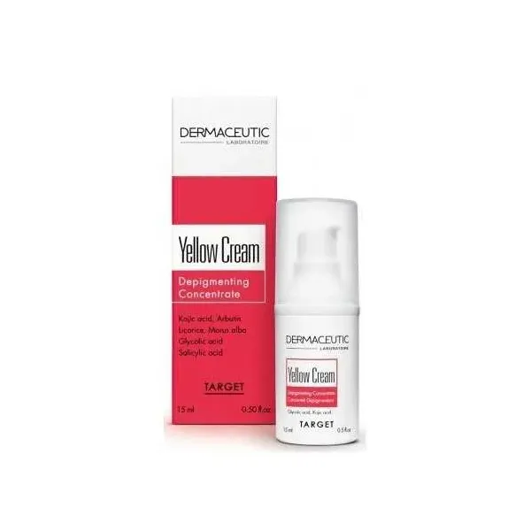 DERMACEUTIC YELLOW CREAM CONCENTRE DEPIGMENTANT 15ML