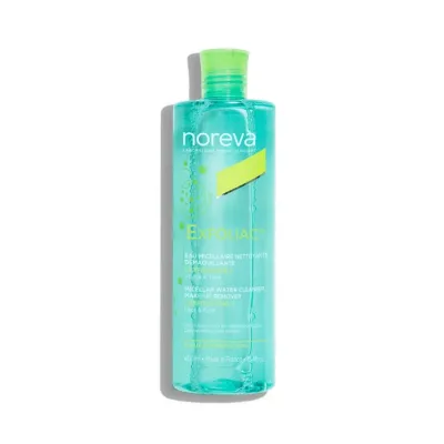 NOREVA EXFOLIAC EAU MICELLAIRE NETTOYANTE DEMAQUILLANTE PEAUX A IMPERFECTIONS 400ML