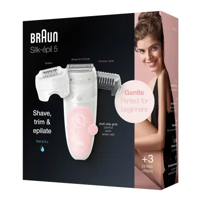 BRAUN EPILATEUR SILKEPIL 5 SENSOSMART SES 5-620