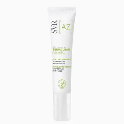 SVR SEBIACLEAR GEL FLASH 4H EFFET PATCH INVISIBLE 15ML