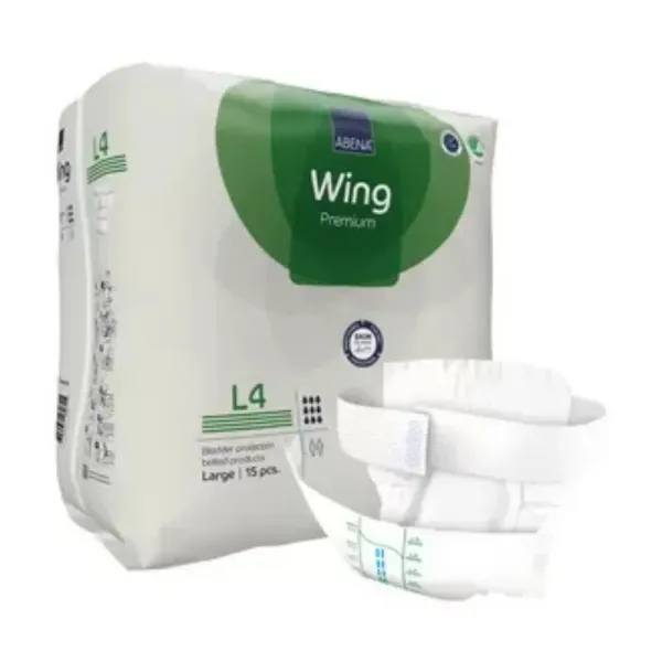 ABENA WING PREMIUM COUCHE ADULTE L4 15 PIECES