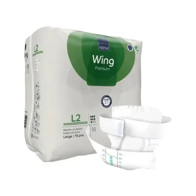 ABENA WING PREMIUM COUCHE ADULTE LARGE L2 15 PIECES