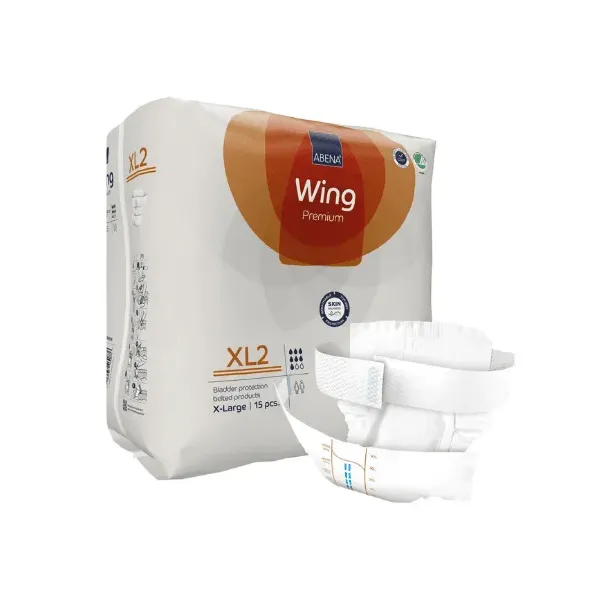 ABENA WING PREMIUM COUCHE ADULTE X-LARGE XL2 15 PIECES