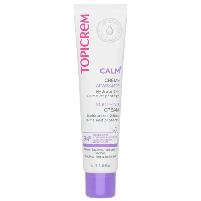 TOPICREM CALM+ ULTRA HYDRATANTE CREME APAISANTE CALMANTE LEGERE 40 ML