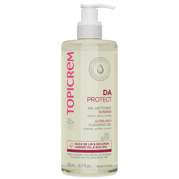 TOPICREM DA PROTECT GEL NETTOYANT SURGRAS 500ML