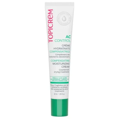 TOPICREM AC CONTROL CREME HYDRATANTE COMPENSATRICE 40ML