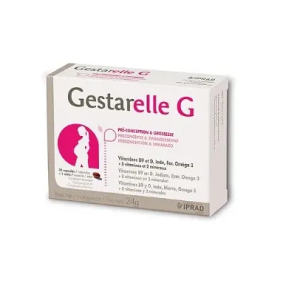 IPRAD GESTARELLE G GROSSESSE 30 CAPSULES
