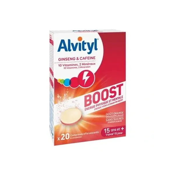 ALVITYL TONUS BOOST EFFERVESCENT 20 COMPRIMES