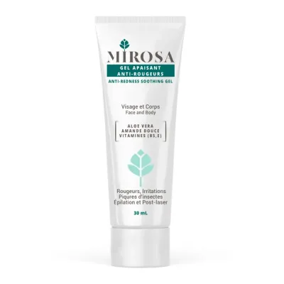 MIROSA GEL APAISANT ANTI ROUGEURS VISAGE ET CORPS 100ML