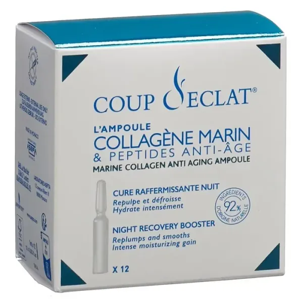 COUP D'ÉCLAT CONCENTRE ENERGETIQUE ANTI-AGE 12 AMPOULES
