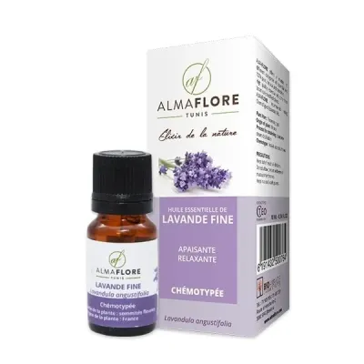 ALMAFLORE Huile Essentielle de Lavande Fine. 10ML
