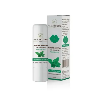 ALMAFLORE BAUME A LEVRES MENTHE 15ML